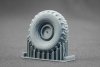 ScaleX WM 35023S Unimog 404 11.0R20 X Sagged v2 Sagged wheel set (for AK-Interactive, ICM, Revell) 1/35